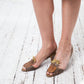 Andrea Pfister 80's khaki leather pineapple sandals size 39