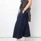 Martin Margiela 2017 denim cropped wide trousers