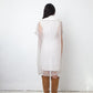 Dries van Noten 2000's double layered white cotton and sheer shirt dress