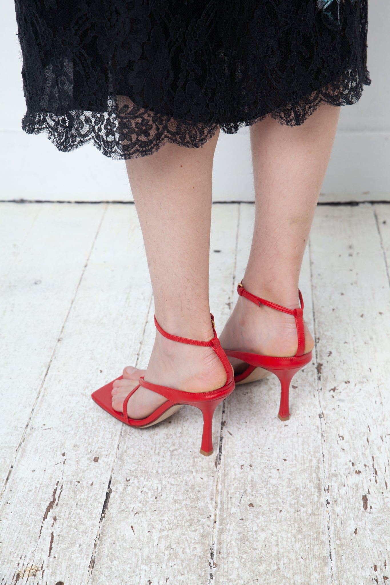 Bottega Venetta 2020's red leather sandals size 37