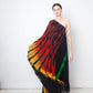 Halpern FW 2020 off-shoulder rainbow floor length gown