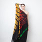 Halpern FW 2020 off-shoulder rainbow floor length gown