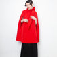 Valentino 2020’s red cape with bow in back