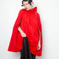 Valentino 2020’s red cape with bow in back