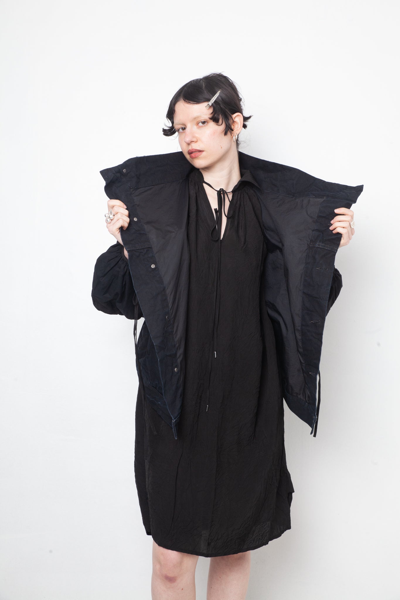 Rick Owens DRKSHDW blue dyed denim sleeveless gilet