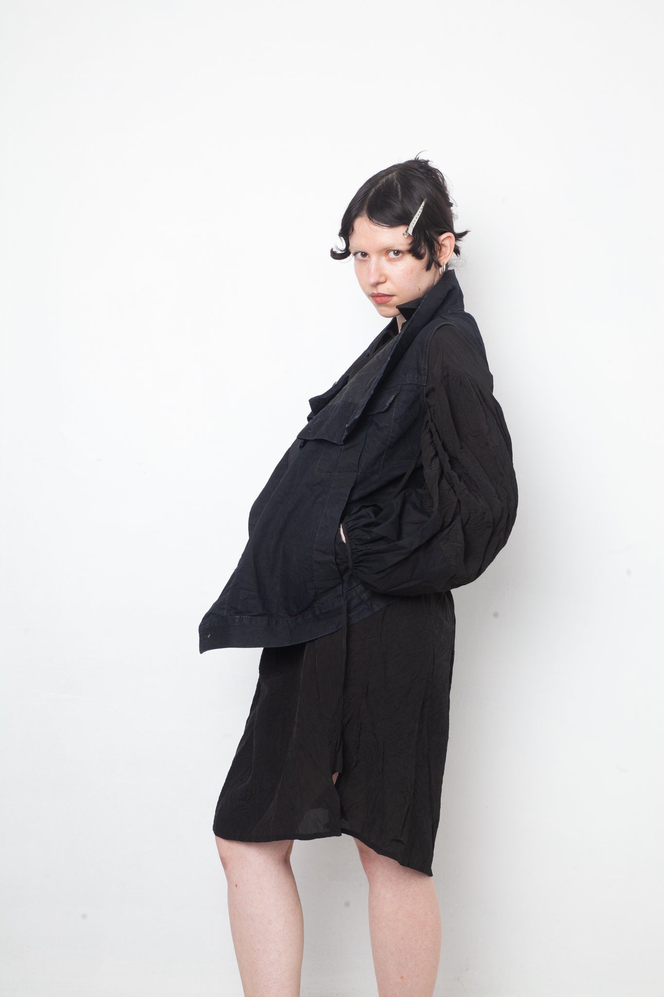 Rick Owens DRKSHDW blue dyed denim sleeveless gilet