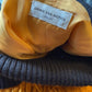 Dries van Noten FW 2018 hairy faux fur ochre skirt