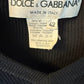 Dolce & Gabbana 90's black knit sheer long sleeve shirt