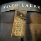 Ralph Lauren 2010's black pantsuit with golden buttons and stripes