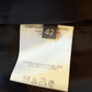 Alexander McQueen Fall 2002 black wool pencil skirt with embroidered stitching