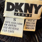 DKNY 90's wool and leather twinset (turtleneck & gilet)