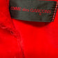 Comme des Garçons 2003 red velvet flower petal bolero jacket