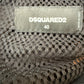 Dsquared2 2020's black fishnet tanktop