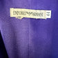 Emporio Armani 90's purple jumpsuit with attached blazer