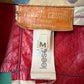 Roberto Cavalli 1970's patchwork multicolor leather and denim jacket