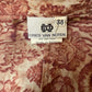 Dries van Noten 90's brown silk floral print oversized blazer