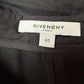 Givenchy 2000's black skirt over sheer black trousers