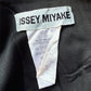 Issey Miyake 90's black pleated oversized jacket