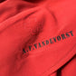 A.F. Vandervorst 2000's asymmetric red dress with lace details