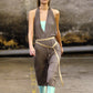 Veronique Branquinho spring 2006 patent leather green slingbacks size 39