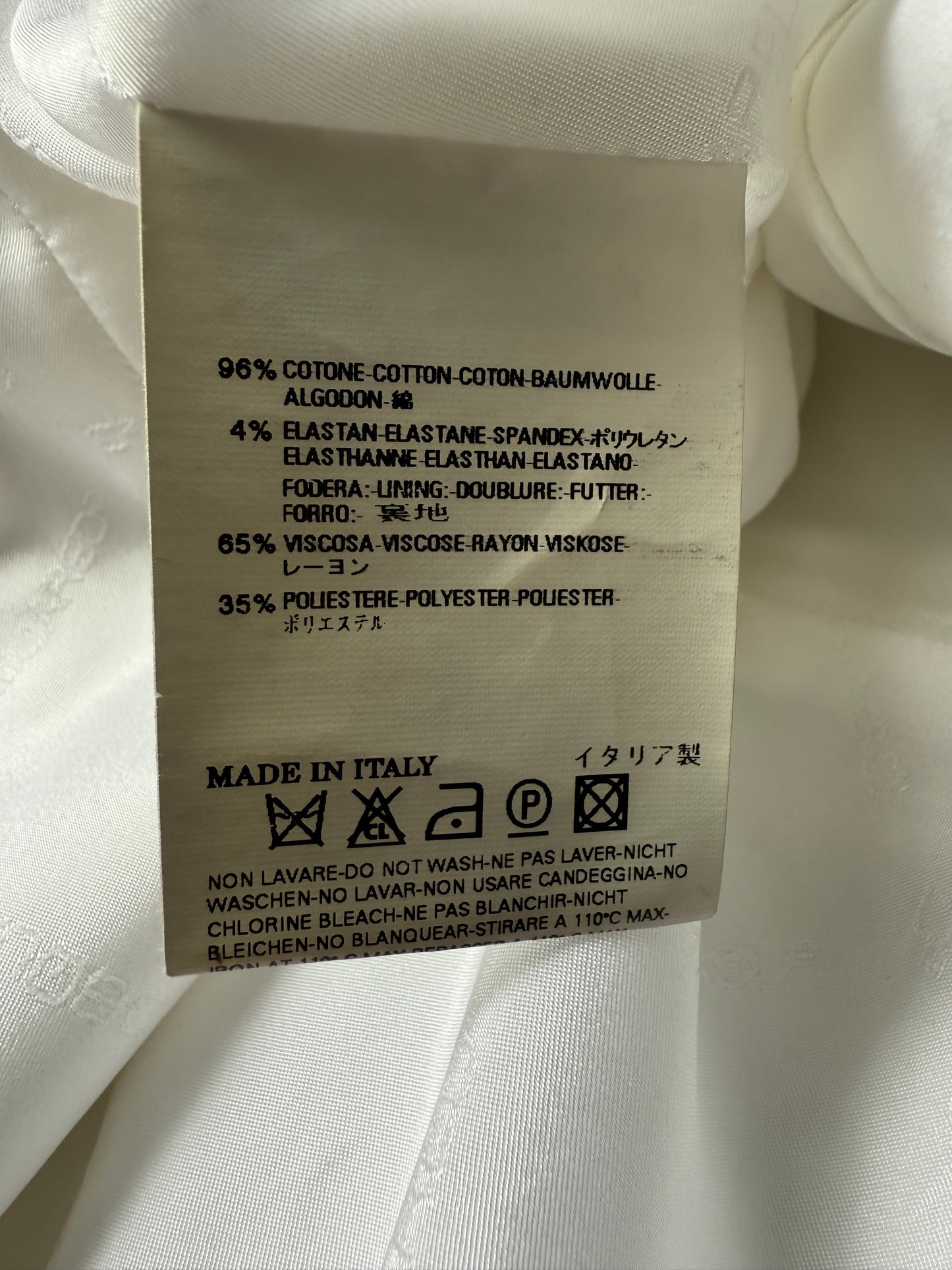 Dsquared2 Spring 2008 cotton halter dress with golden hardware