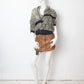 Balenciaga FW 2009 silk graphic print light green top