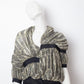 Balenciaga FW 2009 silk graphic print light green top