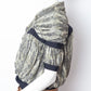 Balenciaga FW 2009 silk graphic print light green top