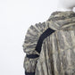 Balenciaga FW 2009 silk graphic print light green top