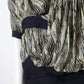 Balenciaga FW 2009 silk graphic print light green top