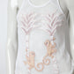 Chloé by Phoebe Philo SS 2002 monkey fishnet tank top