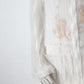 Krizia 80's organza jacket with hood