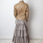 Dirk Bikkembergs 2000's vinyl cognac  racer jacket