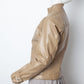 Dirk Bikkembergs 2000's vinyl cognac  racer jacket