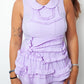 Comme des Garçons fall 2007 lilac dress with baby frock