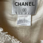 Chanel Cruise 2004 butter yellow and white tweed jacket