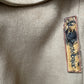 Jean Charles de Castelbajac 90's velvet beige maxi skirt with leopard lining