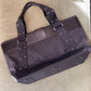 Dior Diorissimo 2002 Street Chic navy trotter canvas totebag