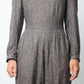 vintage custom grey made wool jumpsuit from Chanel fabric
