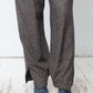 vintage custom grey made wool jumpsuit from Chanel fabric