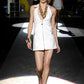 Dsquared2 Spring 2008 cotton halter dress with golden hardware