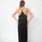 Sylvie Schimmel 2000's crocheted black leather top