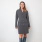Mani by Armani 90's grey viscose & wool set (cardigan with matching sleeveless vest)