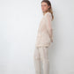Hussein Chalayan 2000's sheer silk soft pink blazer