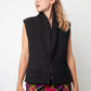 Ann Demeulemeester Men's prototype 2000's wool grey sleeveless vest