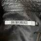 Dirk Bikkembergs 2000's leather jacket with lace zipper detail