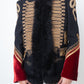 Roberto Cavalli Fall 2016 runway military jacket with golden snake embroideries