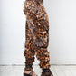 Dolce & Gabbana 2000's satin leopard print cargo pants