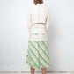 Nina Ricci 2000's cream slashed wool sweater