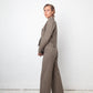 Chloé 2000's wool plaid grey pantsuit